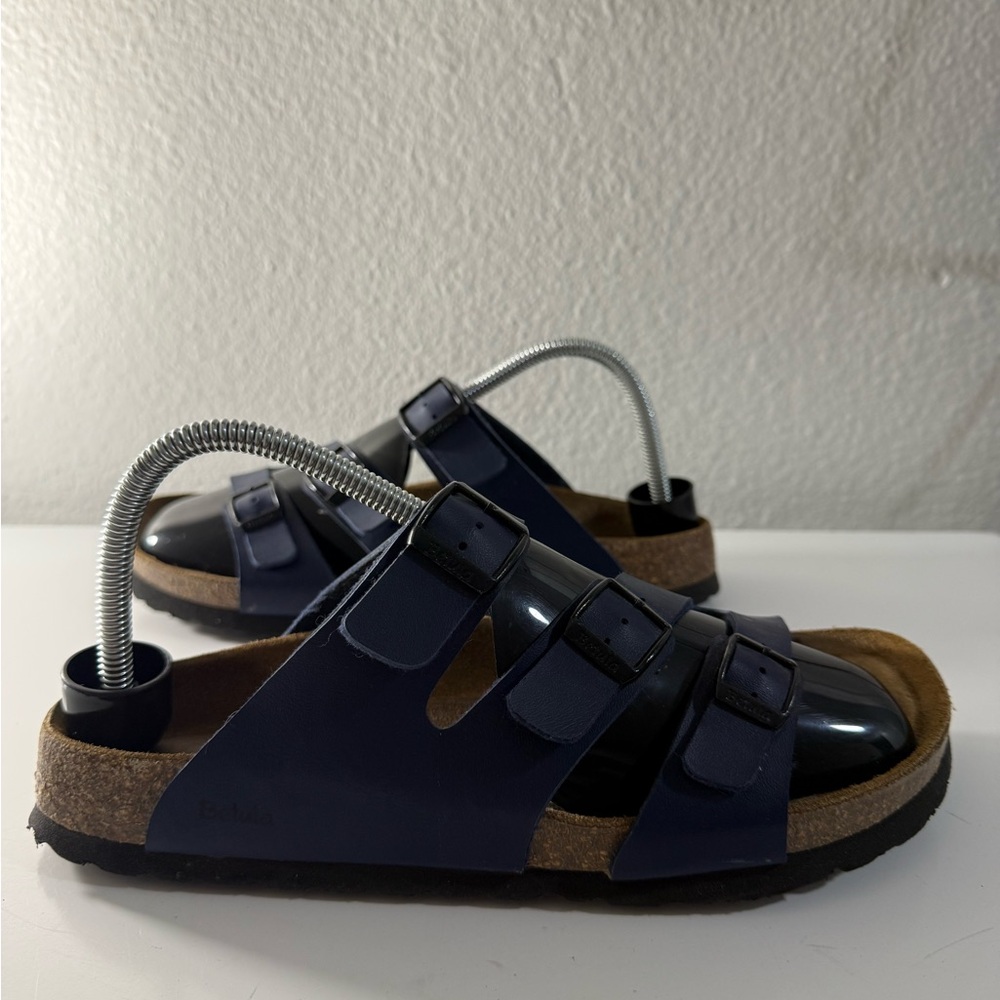 Birkenstock Navy Blue Sandals - Picture 4 of 10